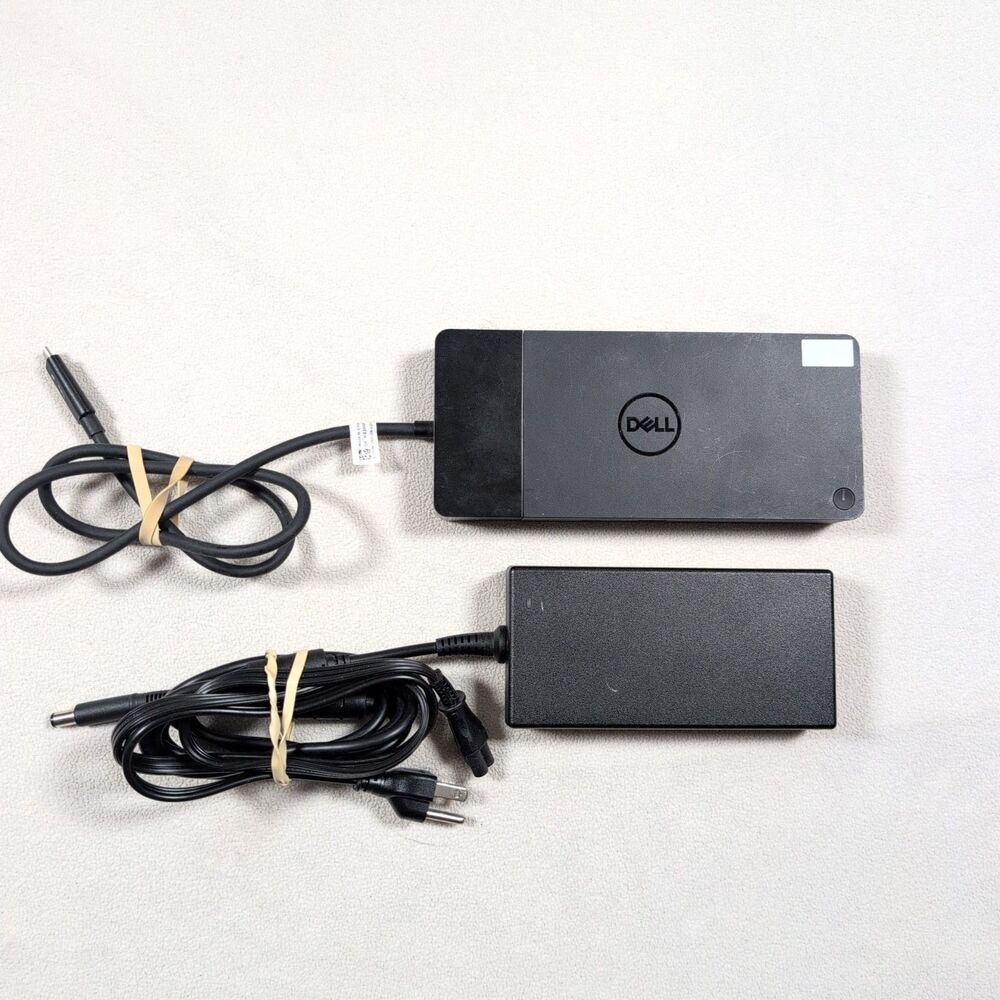 Dell WD19TBS Thunderbolt 3 USB-C DisplayPort Docking Station 180w Power Adapter